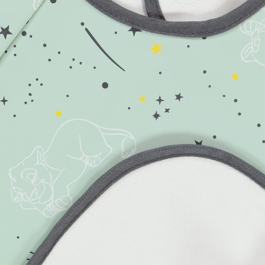 Bavoir tablier à manches longues à scratch Simba Disney - Prémaman