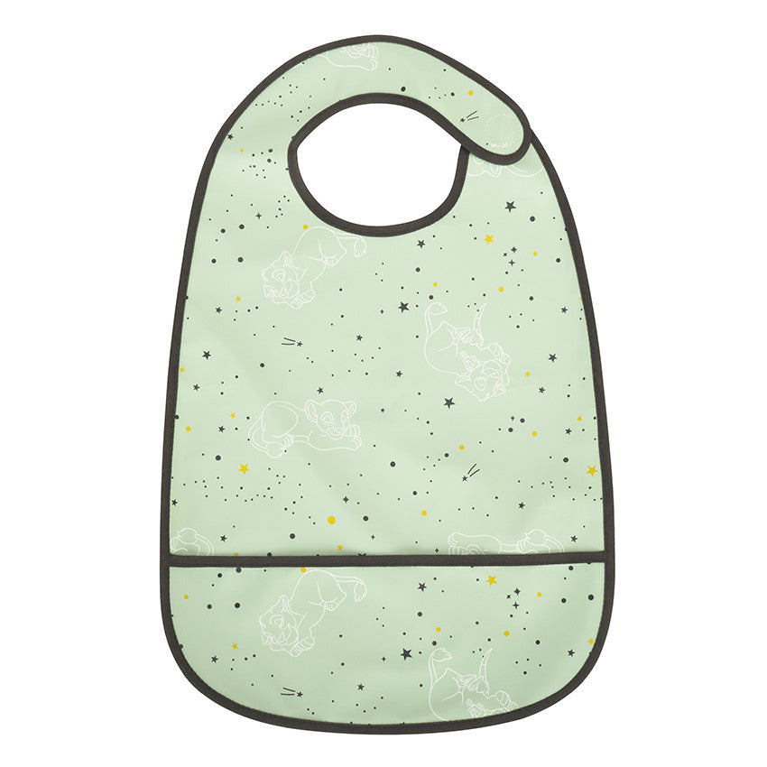 Bavoir plastifié à scratch Simba Disney - Prémaman