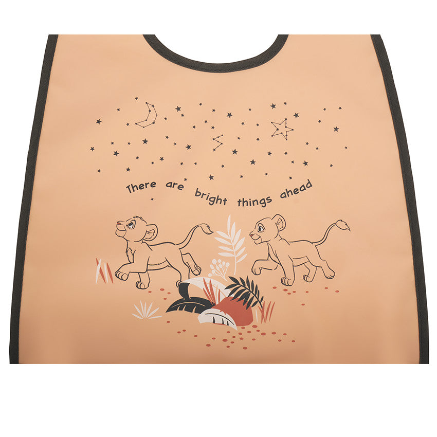 Bavoir plastifié à scratch Nala Disney - Prémaman