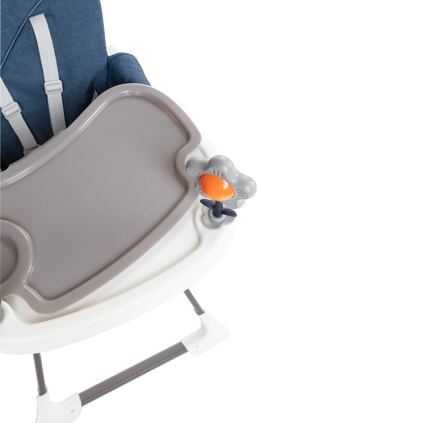 Chaise-haute fixe avec jouets intégrés - Teddy B 2.0 - Prémaman