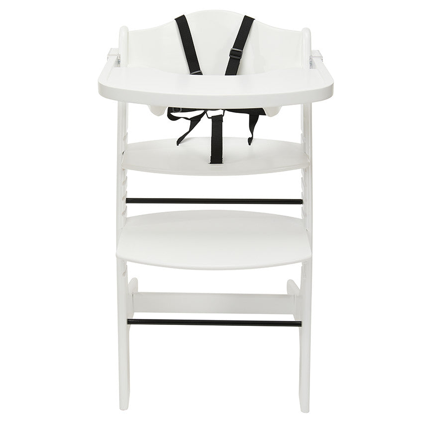 Chaise-haute évolutive Stepit blanc - Prémaman