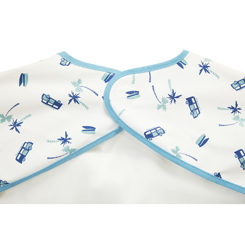 Bavoir tablier imprimé fantaisie van - Prémaman