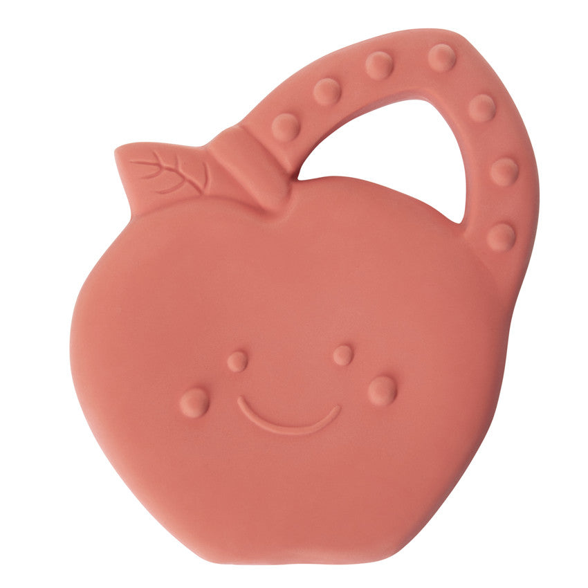 Anneau de dentition en caoutchouc Apple - Prémaman