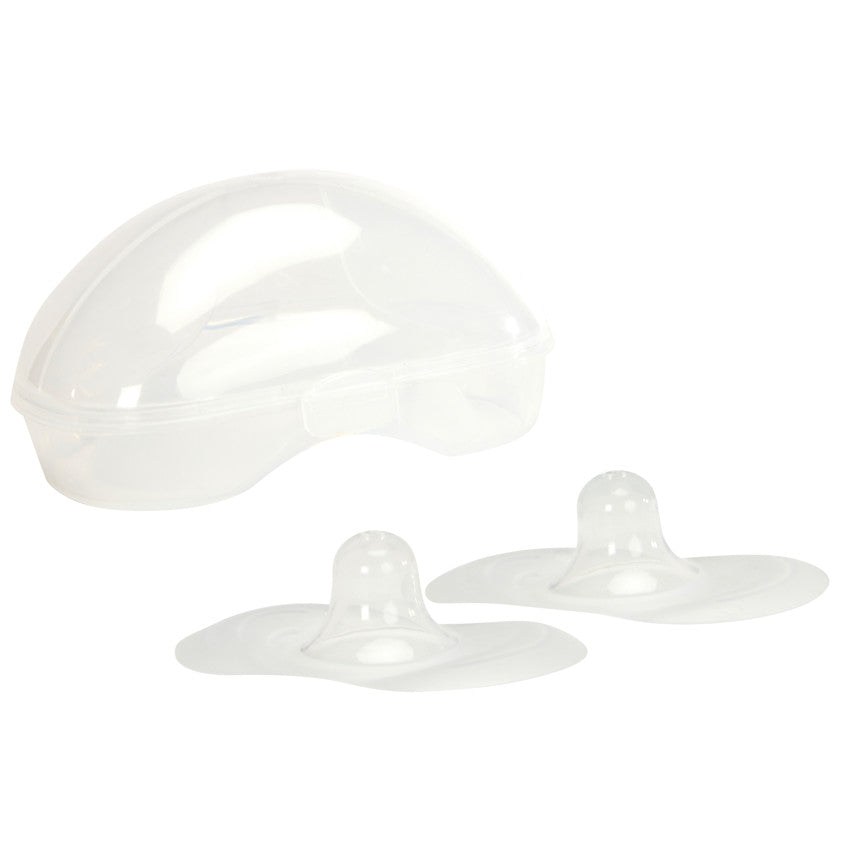Lot de 2 protège-mamelons avec boîte de rangement Mommy - Prémaman