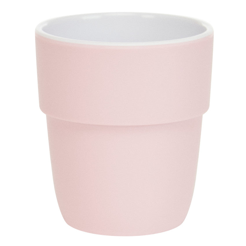 Gobelet en mélamine motif cœurs rose - Prémaman