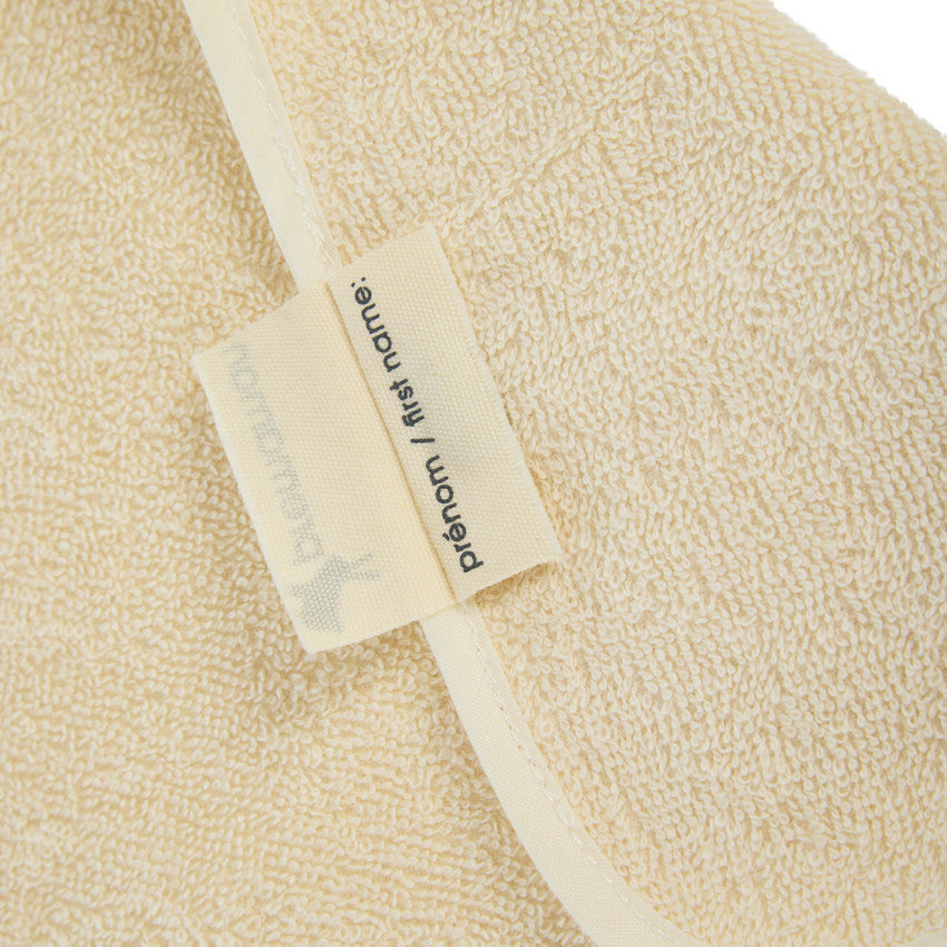 Lot de 3 bavoirs éponge à encolure élastiquée violet - Prémaman