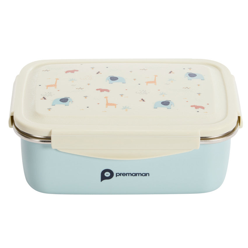 Lunch box en métal 850 ml Savane - Prémaman