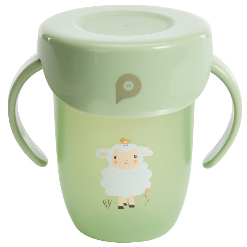 Tasse d'apprentissage 360° antifuite La Vie à la Ferme - Prémaman