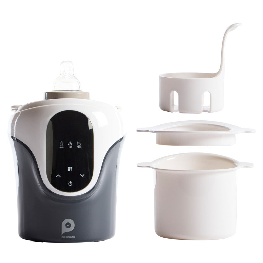 Chauffe-biberon maison 3 en 1 avec écran tactile - Prémaman