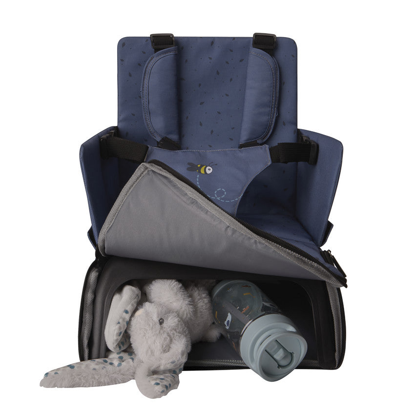 Rehausseur de chaise pliable 2.0 Scott bleu - Prémaman