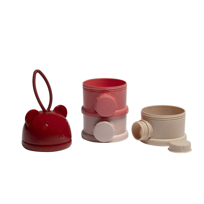 Boîte doseuse pour lait en poudre Yummix 2.0 rose - Prémaman