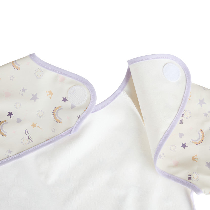 Rainbow print waterproof apron bib - Prémaman