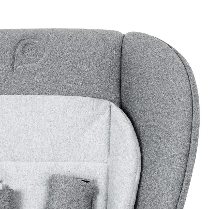 Chaise haute réglable 0+ Jude - Bois et Gris - Prémaman