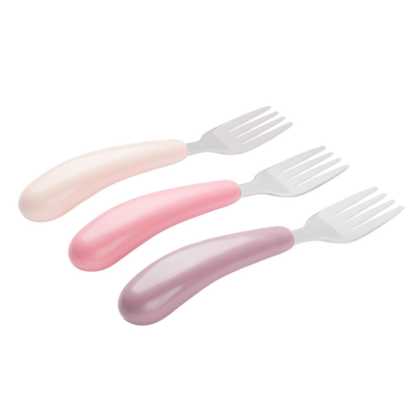 Set of 3 Miamix Metal Forks - Pink - Maternity