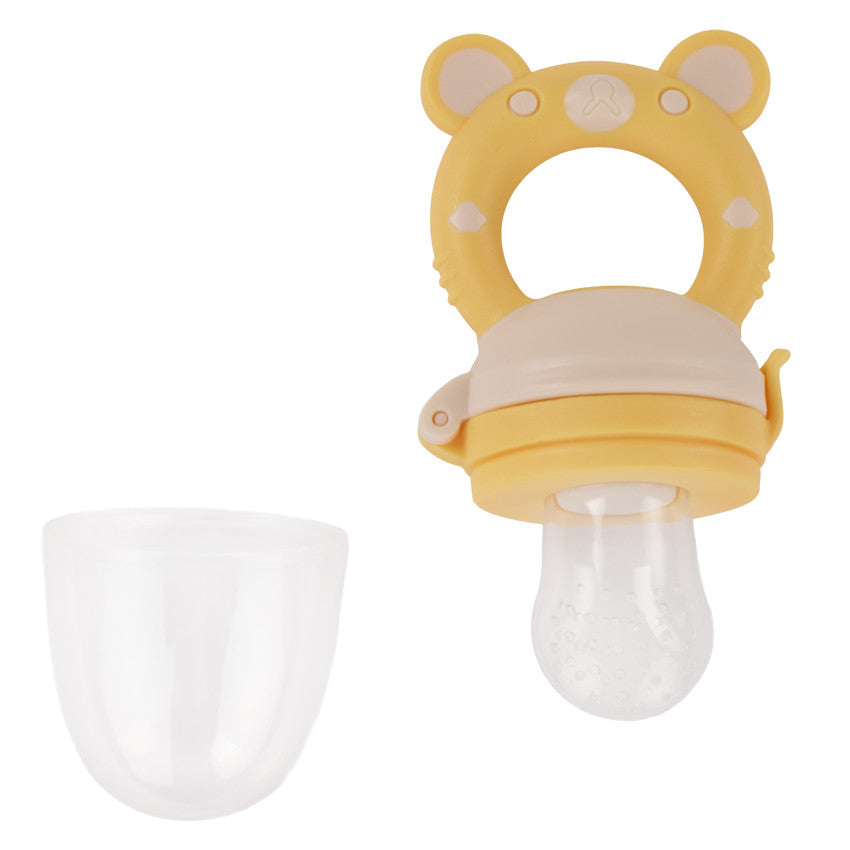 Miamix Silicone Feeder - Yellow - Prémaman