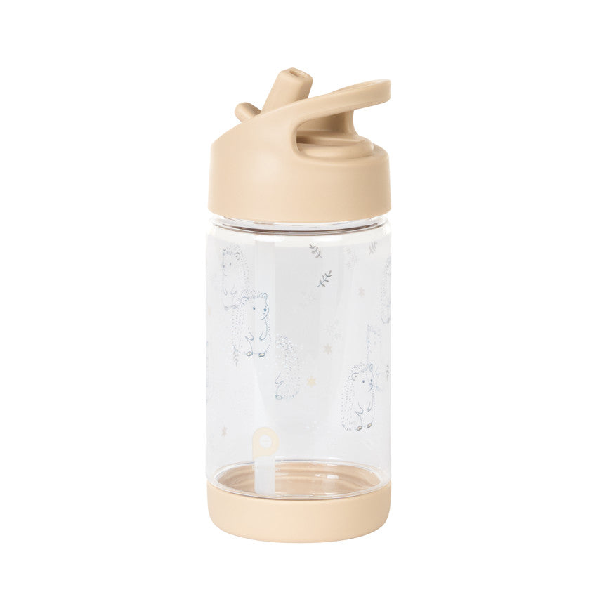 Hedgehog Water Bottle with Retractable Straw - 400ml - Prémaman