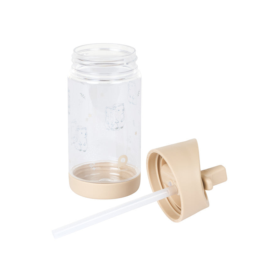 Gourde hérisson avec paille rétractable - 400ml - Prémaman