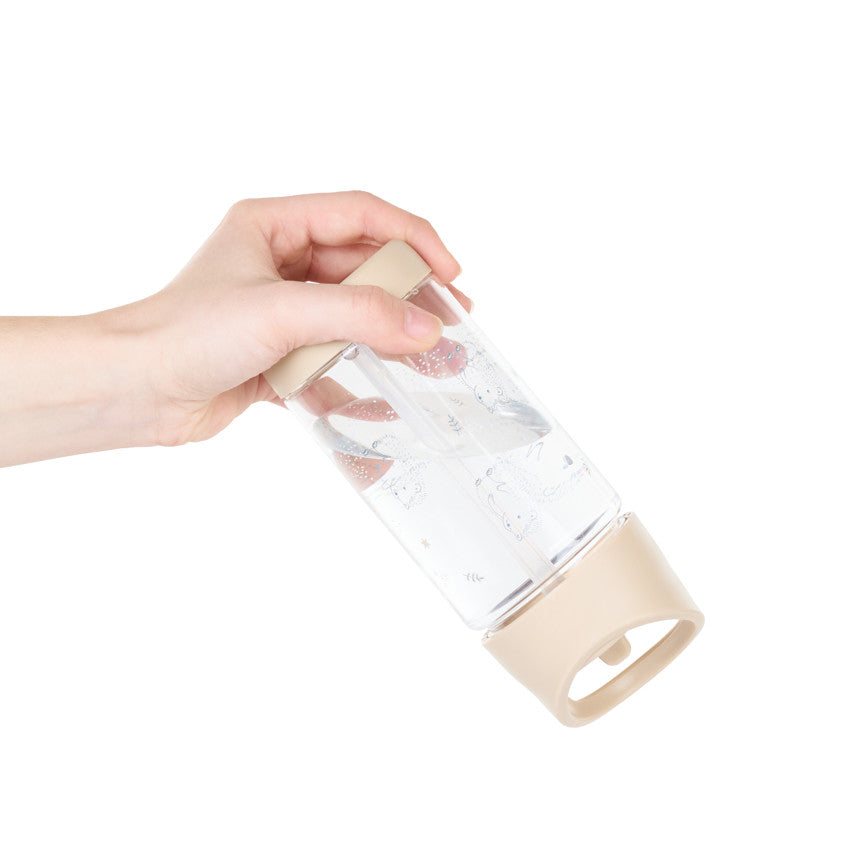 Gourde hérisson avec paille rétractable - 400ml - Prémaman