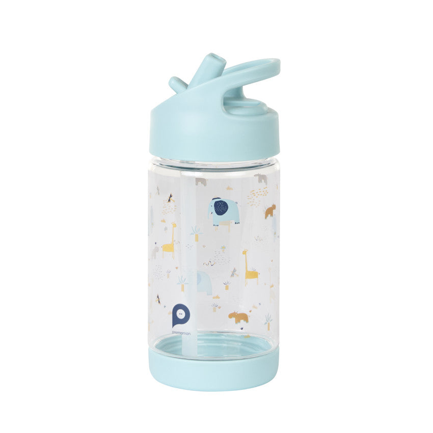 Savannah water bottle with retractable straw - 400ml - Premaman