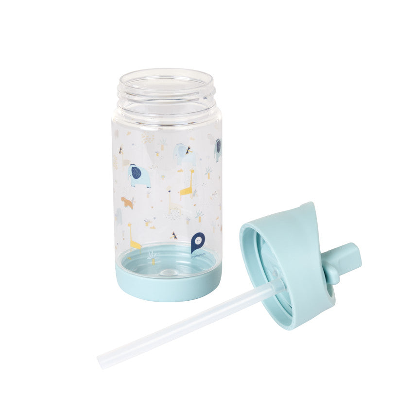 Gourde savane avec paille rétractable - 400ml - Prémaman