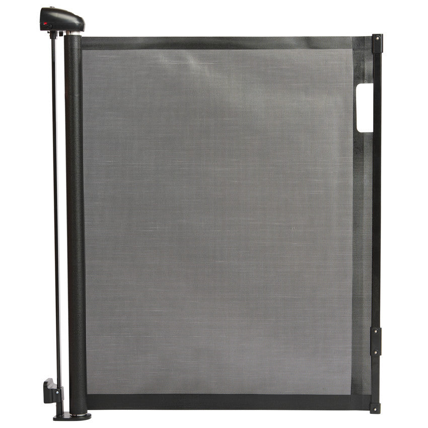 Barrière de sécurité rétractable 140 cm noir - Prémaman