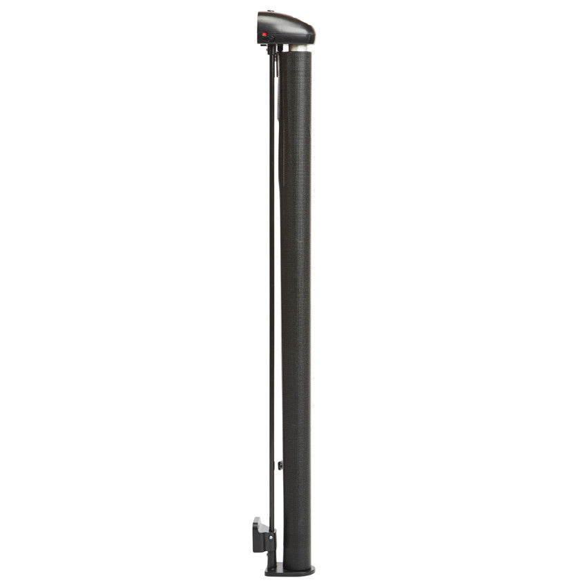 Barrière de sécurité rétractable 140 cm noir - Prémaman