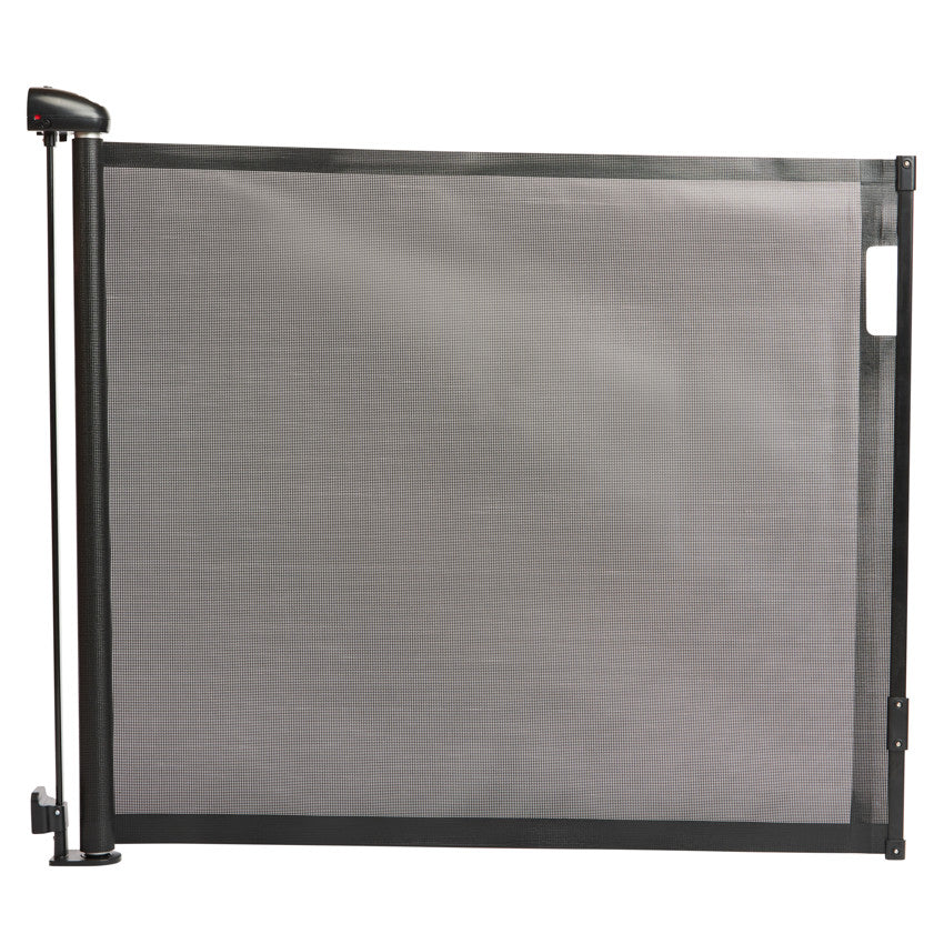 Barrière de sécurité rétractable 140 cm noir - Prémaman