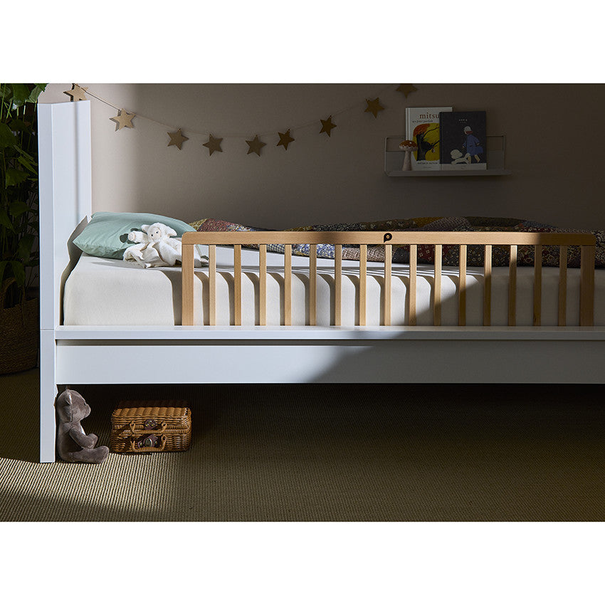 Barrière de lit en bois de hêtre 120 x 40 cm - Prémaman