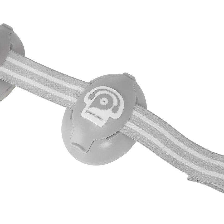 Casque anti-bruit pour bébé gris - Prémaman