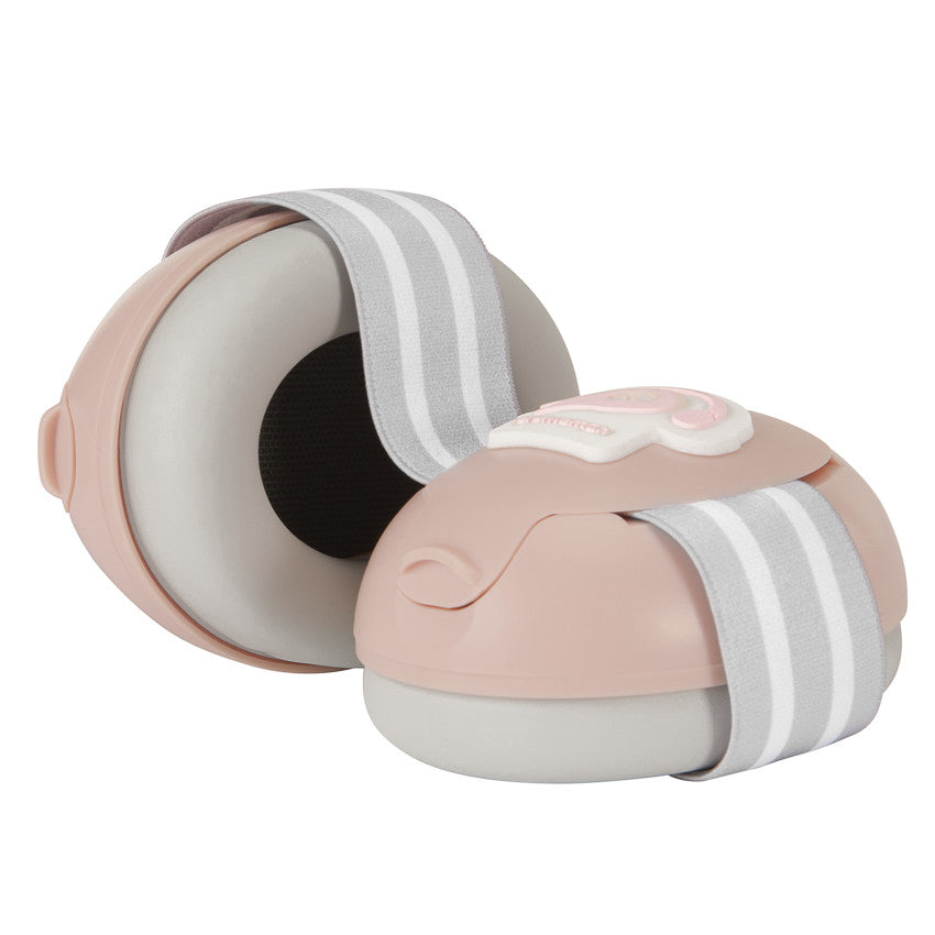 Casque anti-bruit pour bébé rose - Prémaman