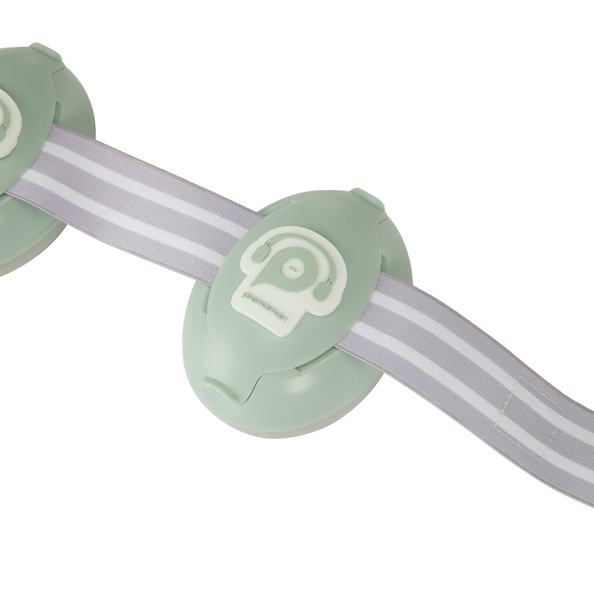 Casque anti-bruit pour bébé vert - Prémaman