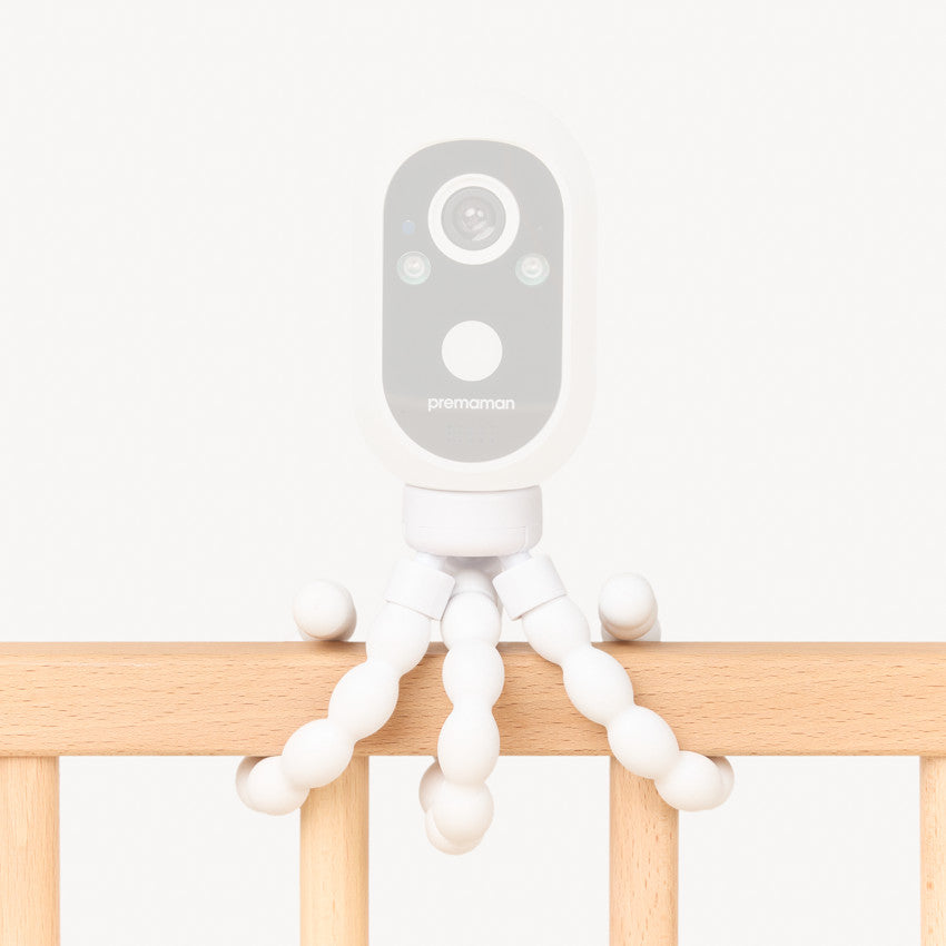 Trépied flexible pour caméra de babyphone - Prémaman