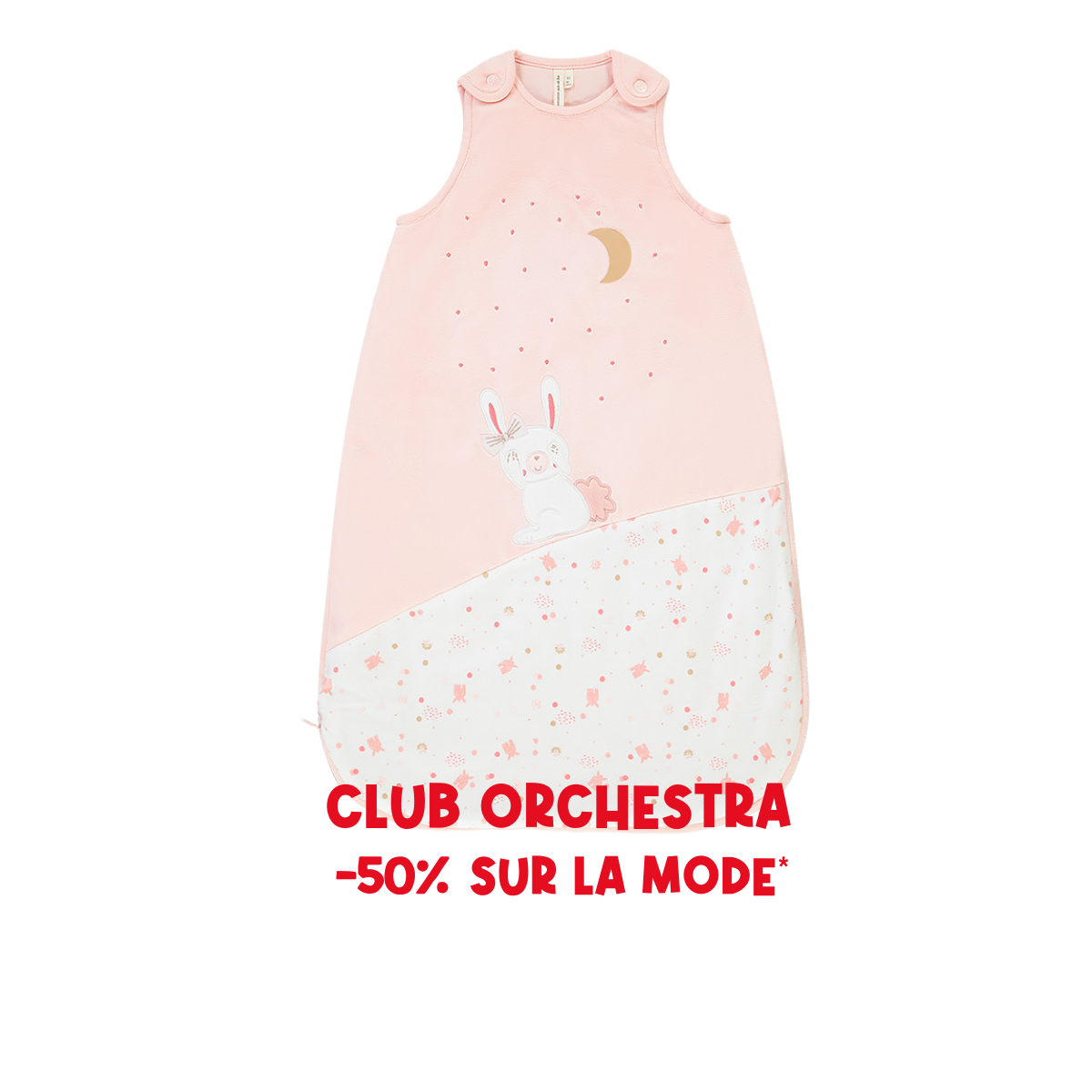 Gigoteuse sans manches en polyester doublée coton TOG 3 - Prémaman