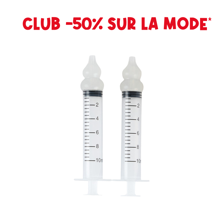 Set de 2 seringues mouche bébé - Prémaman