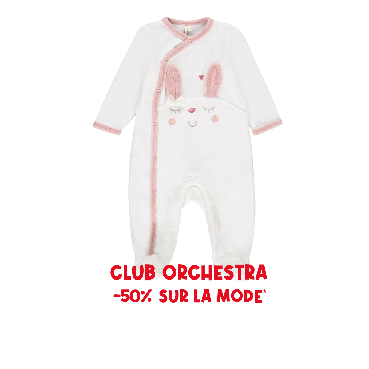 Dors-bien Little Princess en velours - Prémaman