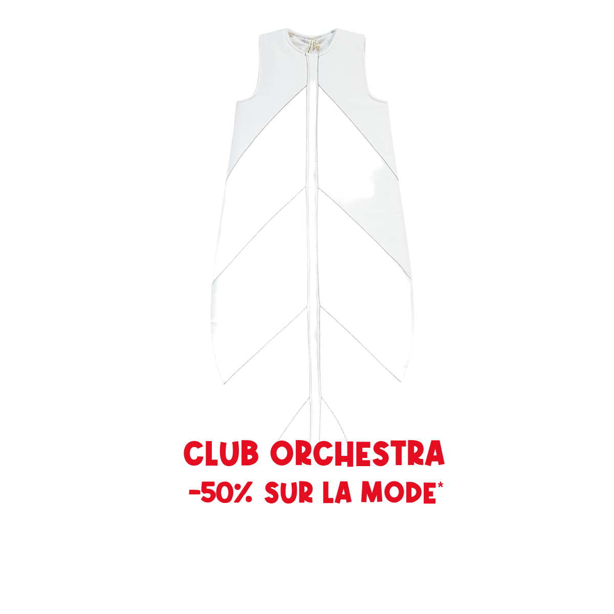 Gigoteuse sans manches en polyester doublée coton TOG 3/3,5 - Prémaman