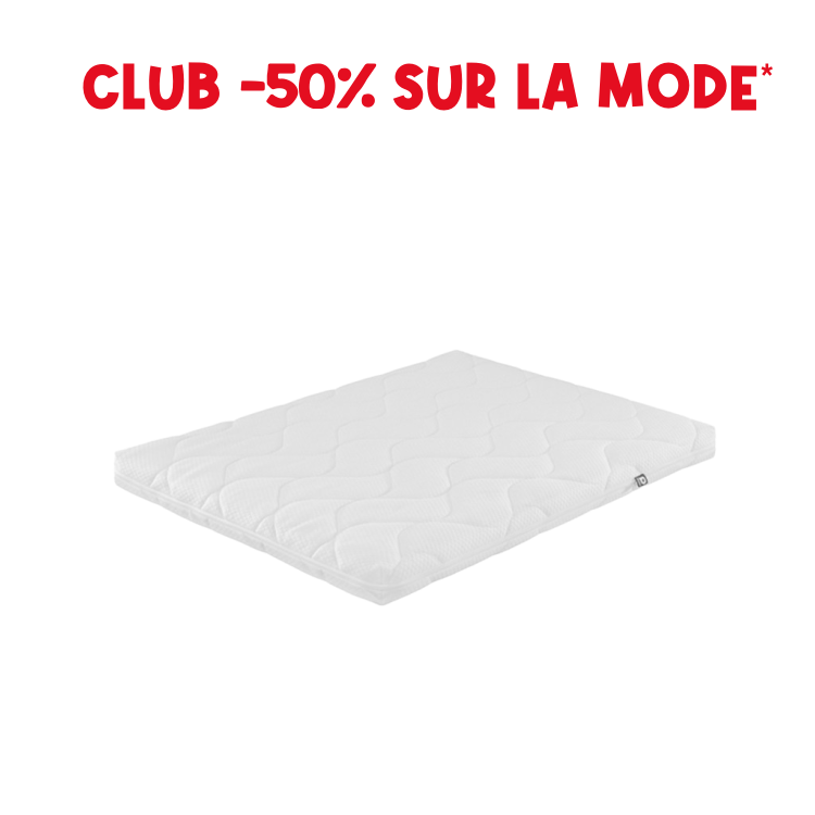 Matelas de parc 73 x 93 cm blanc - Prémaman