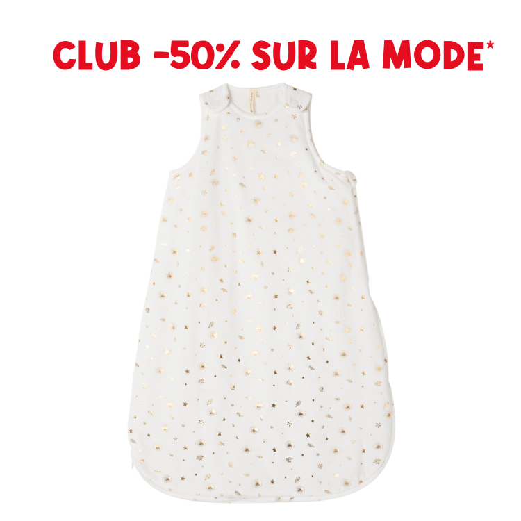 Gigoteuse sans manches en velours TOG 3 - Prémaman